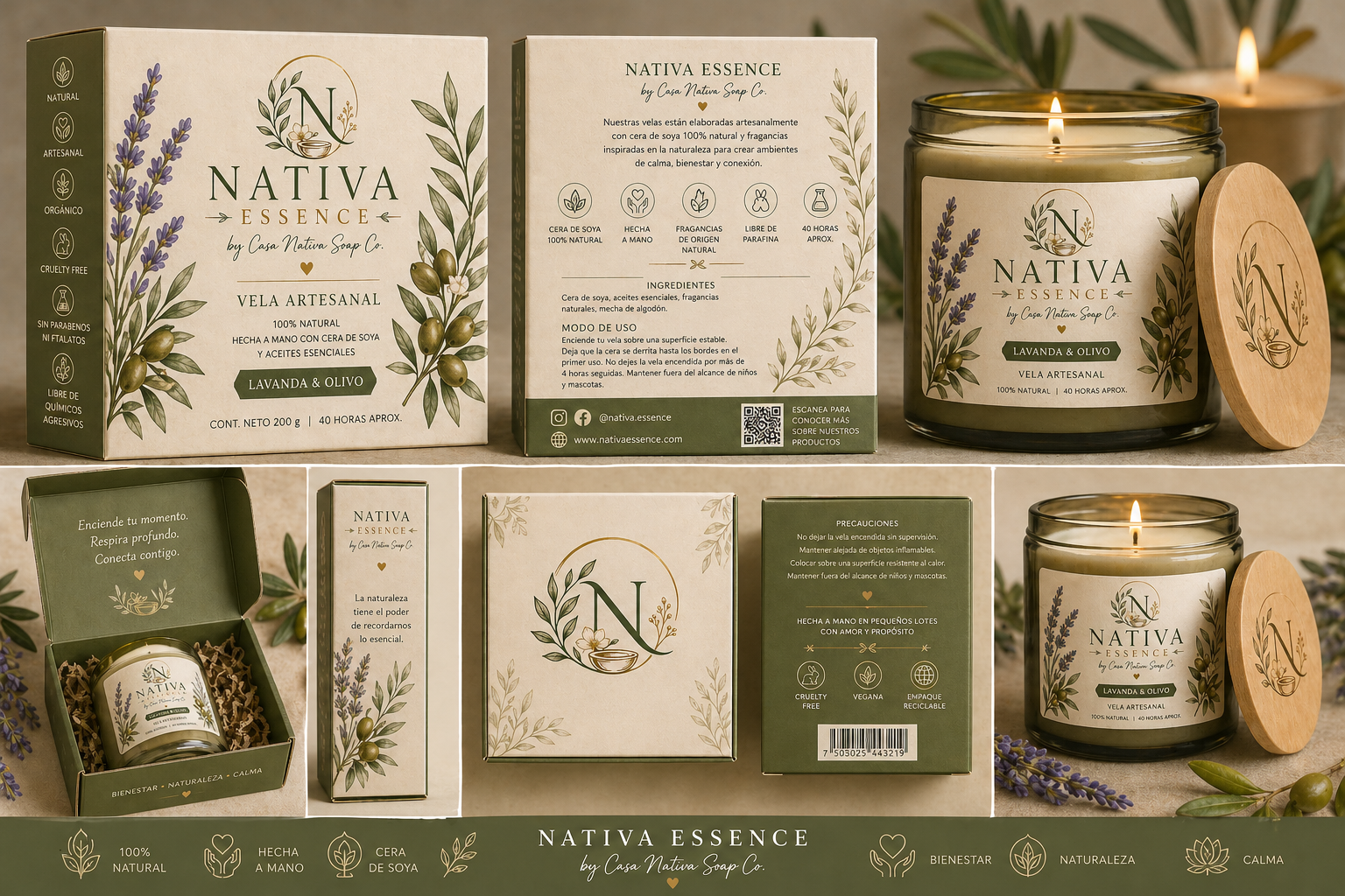 Velas NATURALES