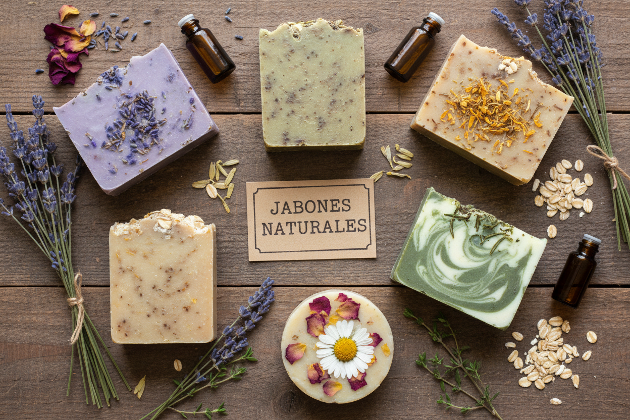 jabones naturales y organico